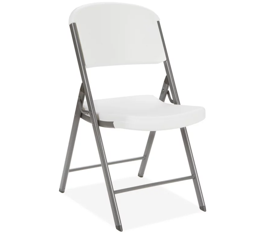 Deluxe Plastic Folding Chair